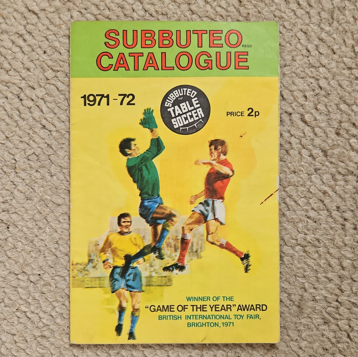 Catalogue Dépliant Jeux CBS Electronics 1981