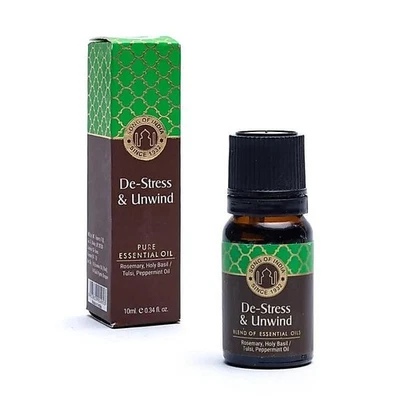 Song of India De-Stress & Unwind Ölmischung 10 ml Rosmarin Tulsi Pfefferminze - Bild 1 von 4