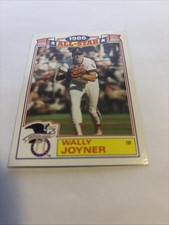 WALLY JOYNER 1986 TOPPS ALL-STAR GAME COMMEMORATIVE BASEBALL CARD # 13 Of 22