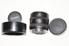 Canon EF 35-70mm Autofocus Macro Zoom Lens & EW-68B Lens Hood Made in Japan