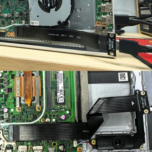 M.2 NVMe PCIE 4.0 to Oculink SFF-8611 SFF-8612 Female Adapter Cable Laptop7345 - Picture 4 of 8