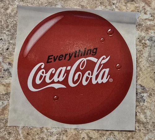 Vintage Coca-Cola Sticker