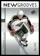 2002-03 SP Game Used Stephane Veilleux Rookie 323/750 Minnesota Wild #100