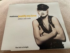 MADONNA - JUSTIFY MY LOVE - 3 TRACK CD SINGLE