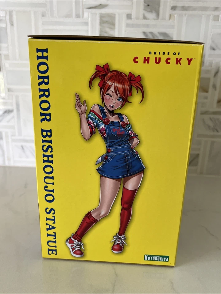 Chucky Horror Bishoujo Statue – Bride of Chucky – Bonus Face & Arm – Kotobukiya - Image 4 of 4