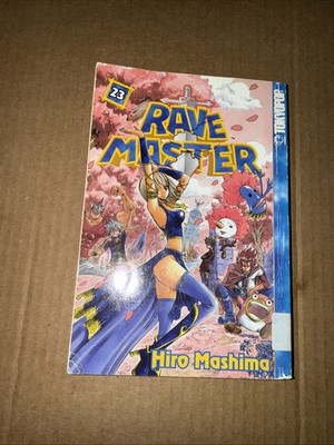 Rave Master Manga English Vol Hiro Mashima TokyoPop Tokyo Pop Ex-Library