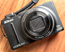 Excellent Nikon COOLPIX S8200 16.1MP 14x Compact Digital Camera English ok japan