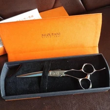 MIZUTANI SCISSORS ACRO Silver Z-1 6.5-inch w/Box Used 