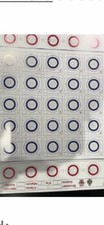 Benchrest A3 Official Competition Targets  20 Pack One Sided
