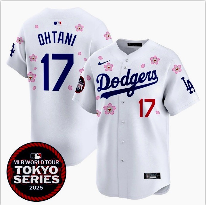 値下げしましたOHTANI 17 Dodgers ユニフォーム NIKE LA Dodgers Takashi Murakami MLB Tokyo Series Shohei