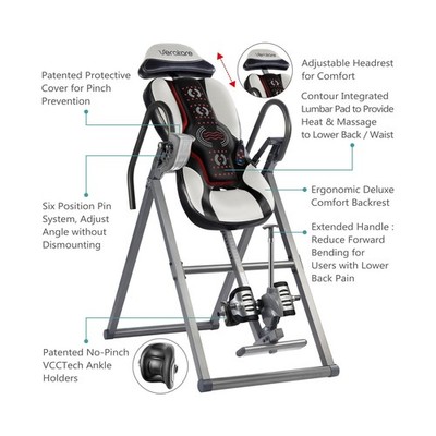 Verakare ITM5850 Advanced Heat and Massage Inversion Table
