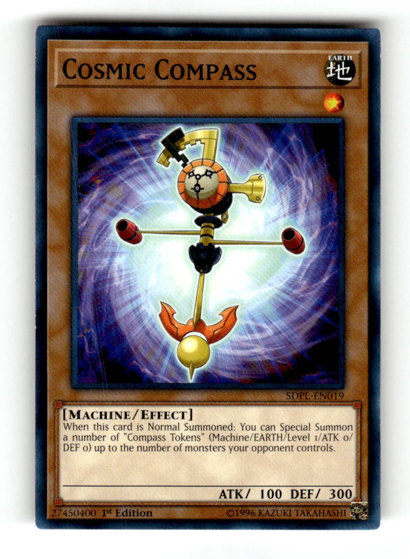 Cosmic Compass SDPL-EN019 Structure Deck: Powercode Link Yu-Gi-Oh 1st Edition NM