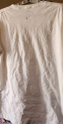 Uniqlo x Hokusai Blue UT Japanese theme big logo tee shirt Large Nice D25  - Picture 5 of 5