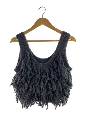 Other brand vest anuke fringe knit bustier FREE polyester Other brand vest anuke fringe knit bustier FREE polyester
