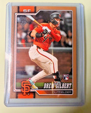 2026 Topps Series 1 - DREW GILBERT (RC) Gold Border # 1310/2026 #155 Giants