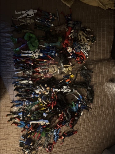 3.75" Action Figure Lot Loose STAR WARS/ Marvel /etc (missing accessories)