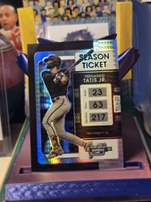 2022 Panini Contenders Optic /299 Fernando Tatís Jr Hyper Prizm #23 Padres