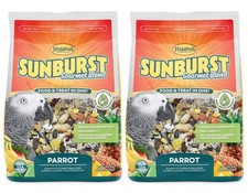 Higgins Sunburst Gourmet Blend Parrot Food 3 Lbs Pack Of 2 7198