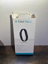 Fitbit Flex 2 Fitness Wristband BLACK Used READ