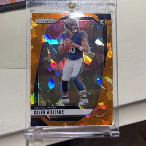 2024 Panini Prizm - Rookies Caleb Williams #301 Orange Ice Prizm (RC)