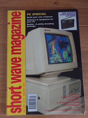 Short Wave Magazine Jul 1991 PC Build special Roberts R808 BOSCAD Morse Master