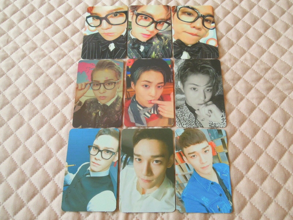 EXO CBX グローバル トレカ シウミン EXO CBX 1st Mini Album Hey Mama! Photocard Full Set KPOP Chen