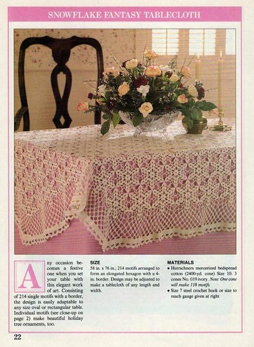 Crochet Patterns By Herrschners May/June 1988 Sweaters, Afghans, Wedding - Picture 7 of 10