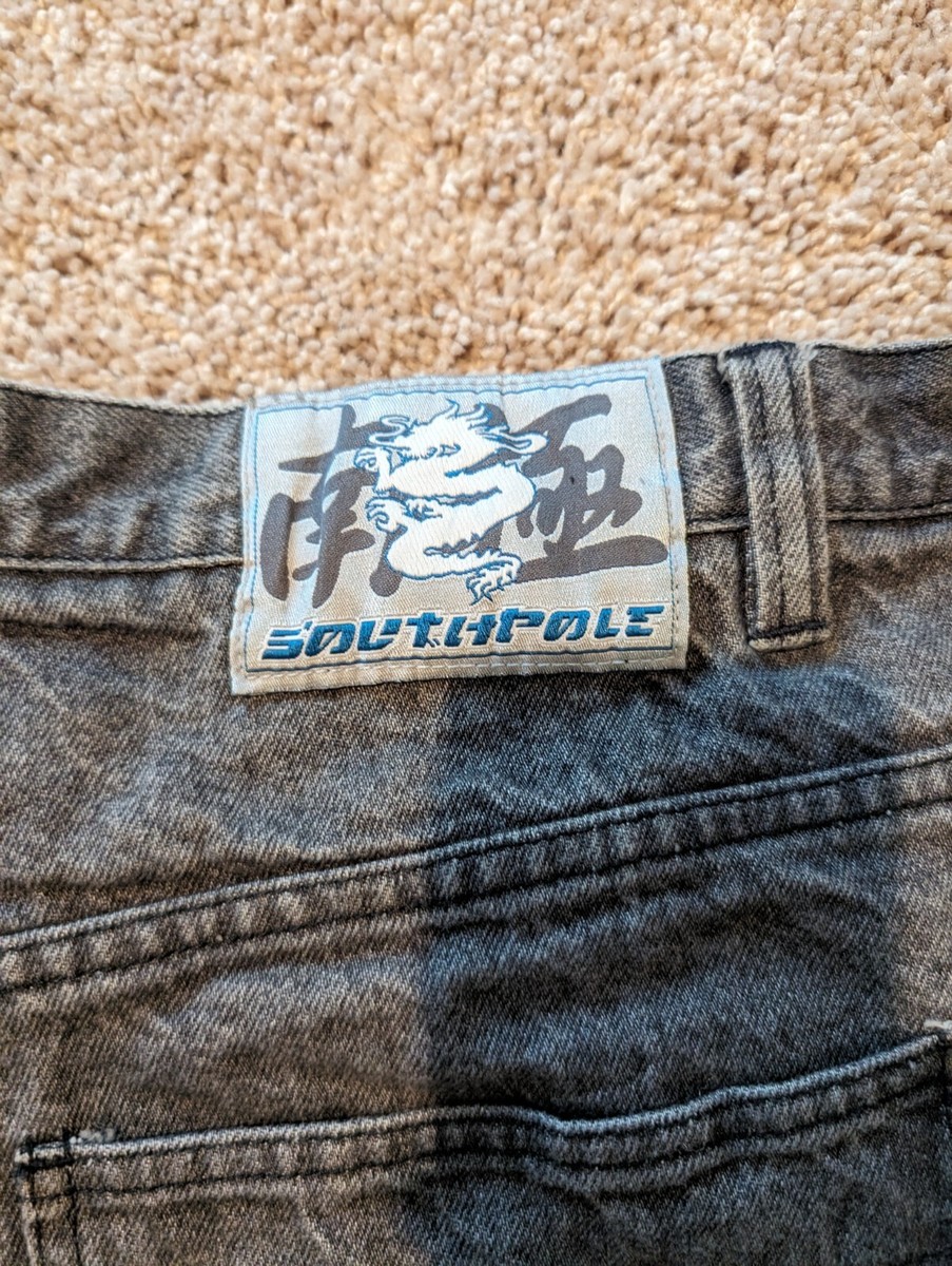 Vintage southpole dragon shorts carpenter sz42 grey great