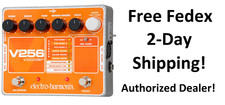 New Electro-Harmonix EHX V256 Vocoder Vocal Microphone Mic Guitar Effect Pedal