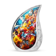 Butterfly Urn - Small Urn For Ashes - Burial Urns For Cremated Remains