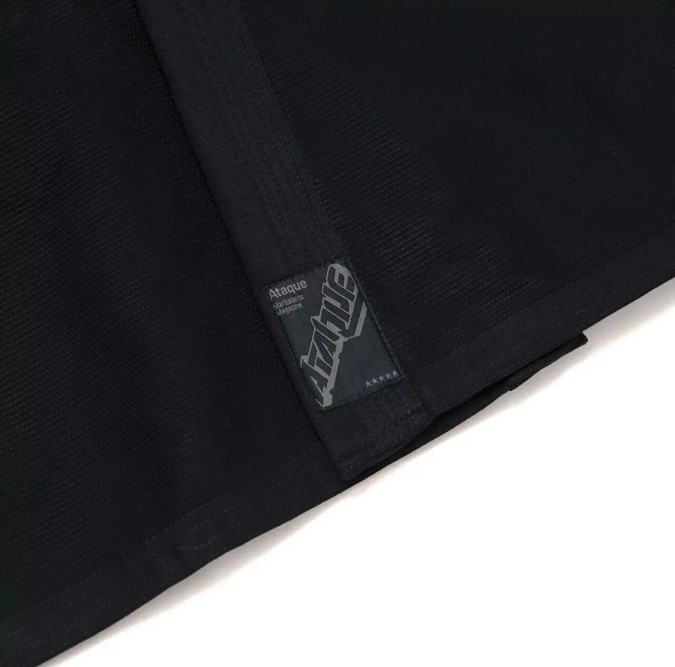 Lote RVCA x Shoyoroll #111 Yu Nagaba Edición Limitada Negro BJJ Gi - Totalmente Nuevo Foto 4 de 4