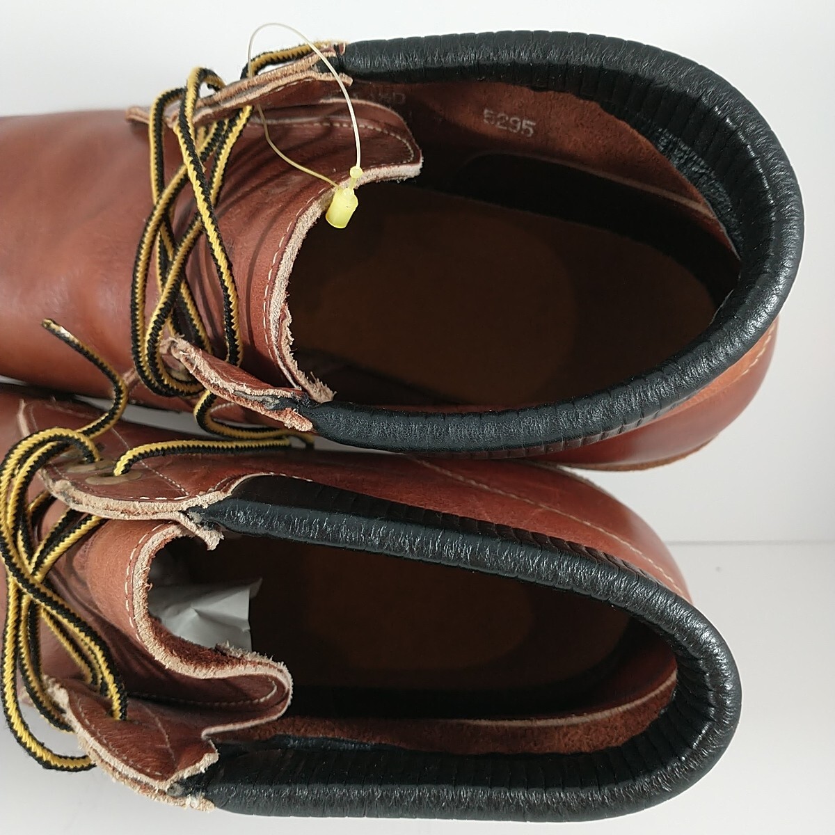 Vintage Chippewa USA 3-Hole Chukka Kush N Kollar Boots Mens Size 11.5 D NICE