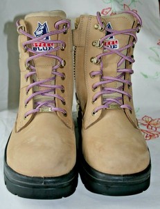 steel blue safety boots uk