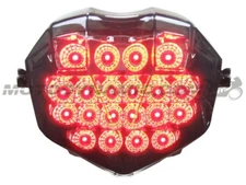 Sequential Integrated LED Tail Light SMOKE For 20-23 Triumph Street Triple R 765
