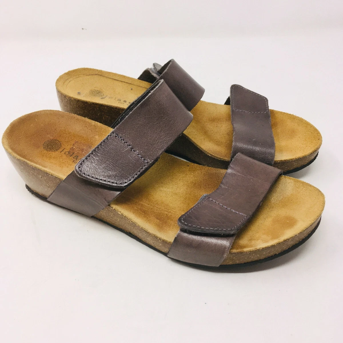 lola sabbia Eric Michael Platform Sandals Size 38 2