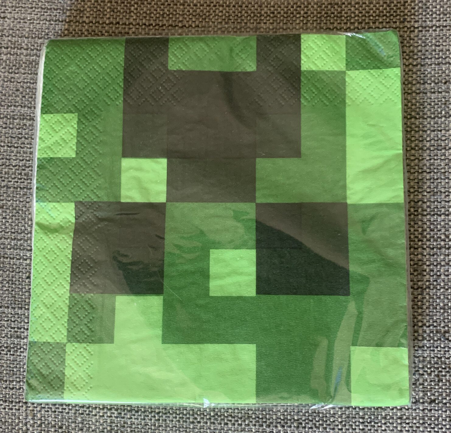 MINECRAFT LUNCH NAPKINS 16 Count Birthday Party Supplies Dinner Luncheon |  eBay