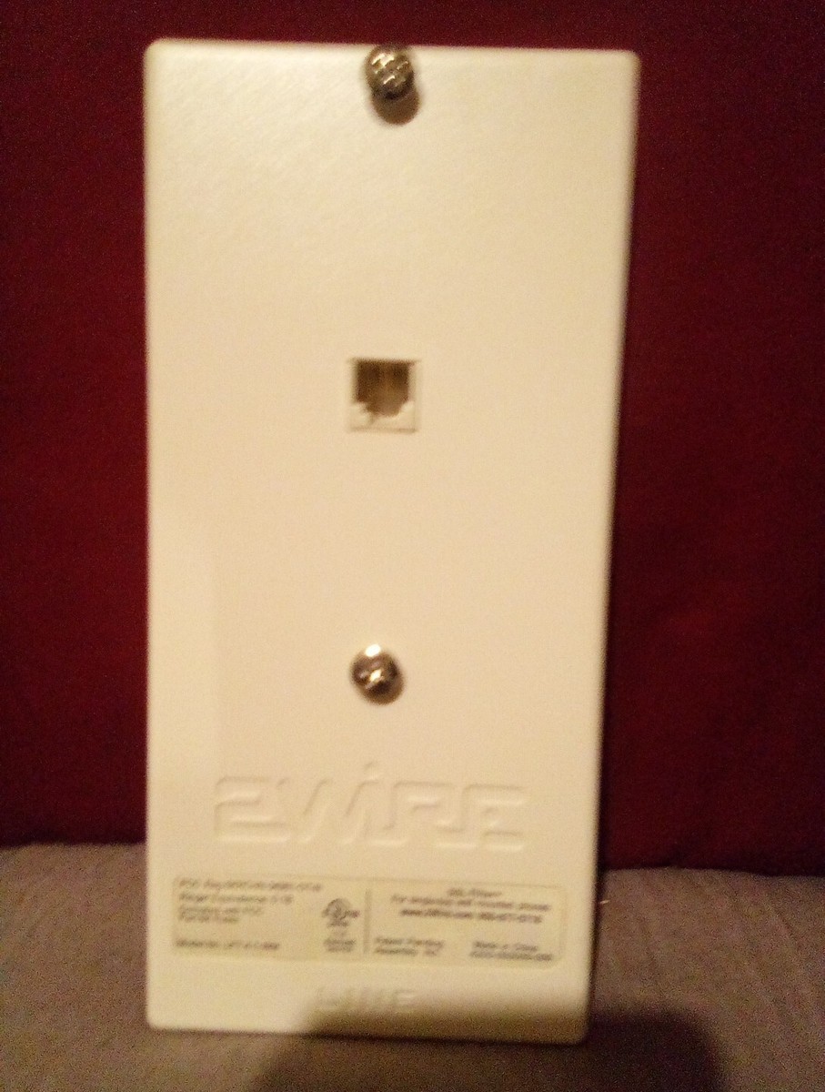 2WIRE DSL FILTER SINGLE-LINE WALL MOUNT