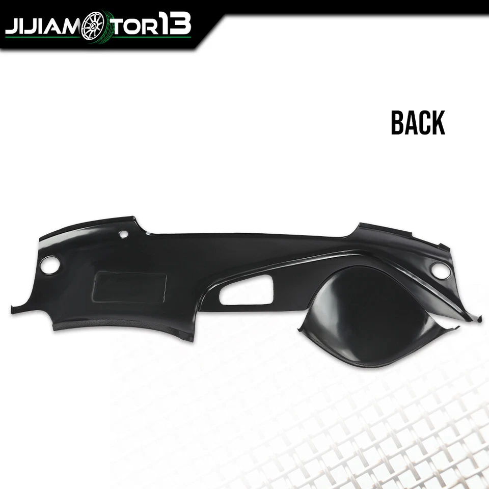 Tapa de cubierta de tablero superior delantera negra apta para sedán Acura TL 2004-2008 Foto 2 de 4