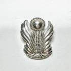 Vintage 925 Sterling Silver Angel’s Wing With Halo Brooch/ Pendant 15.64g