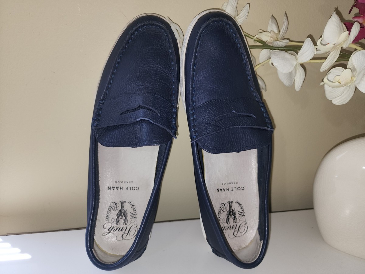 COLE HAAN GRAND PRO ネイビー ローファー コール ハーン COLE HAAN グランドプロ トップスピン ペニー
