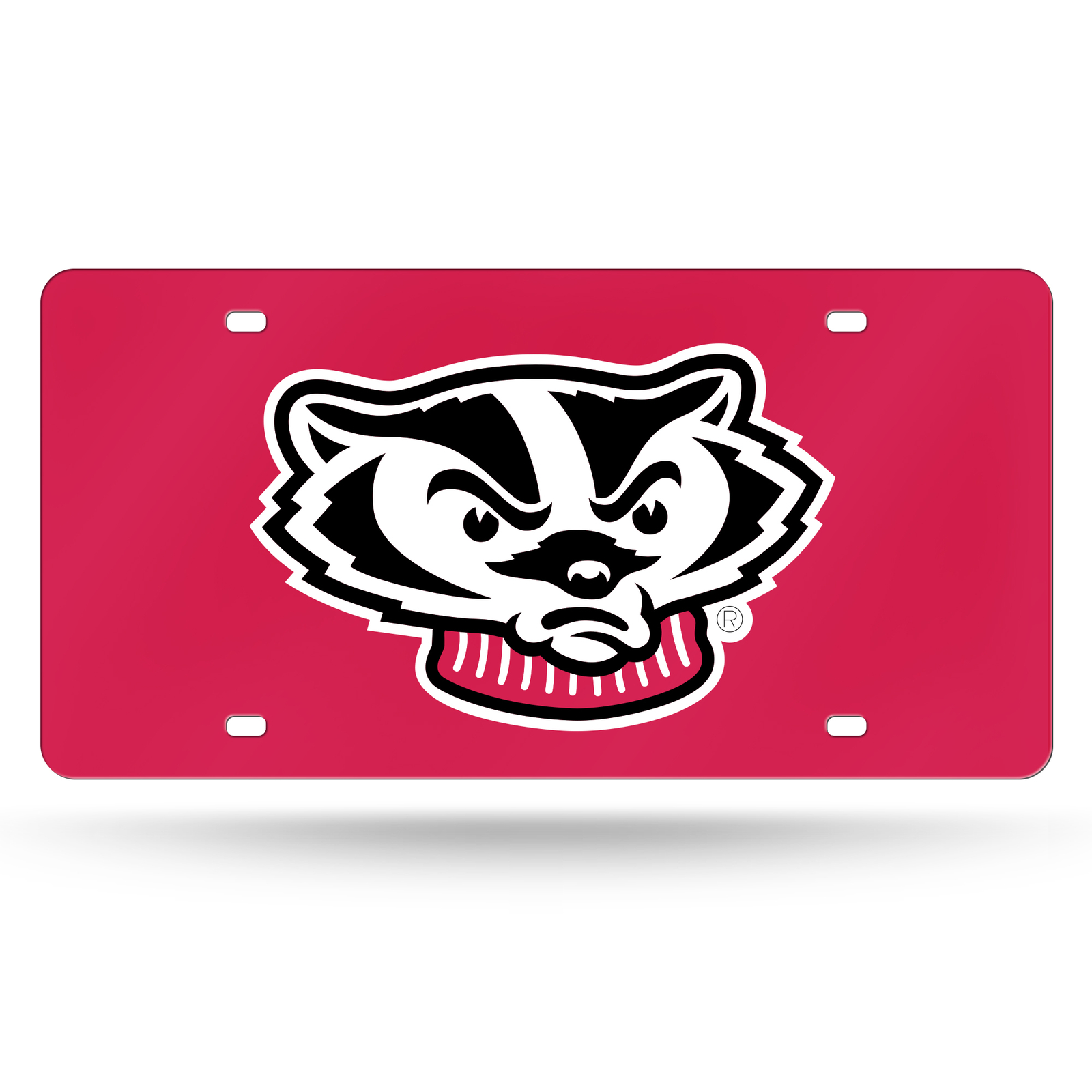 Wisconsin Badgers NCAA Licensed Laser Cut License Plate by Rico 536725