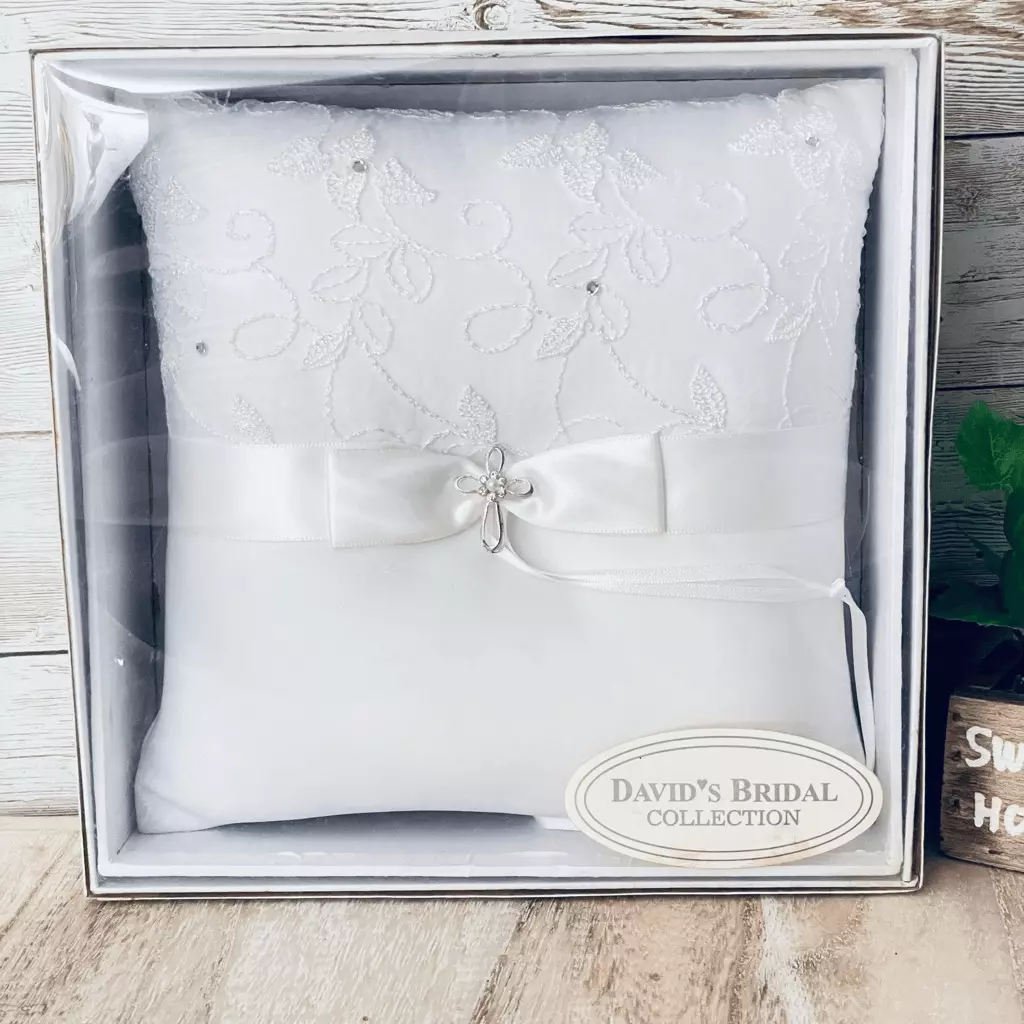 David's bridal ring bearer pillow sale