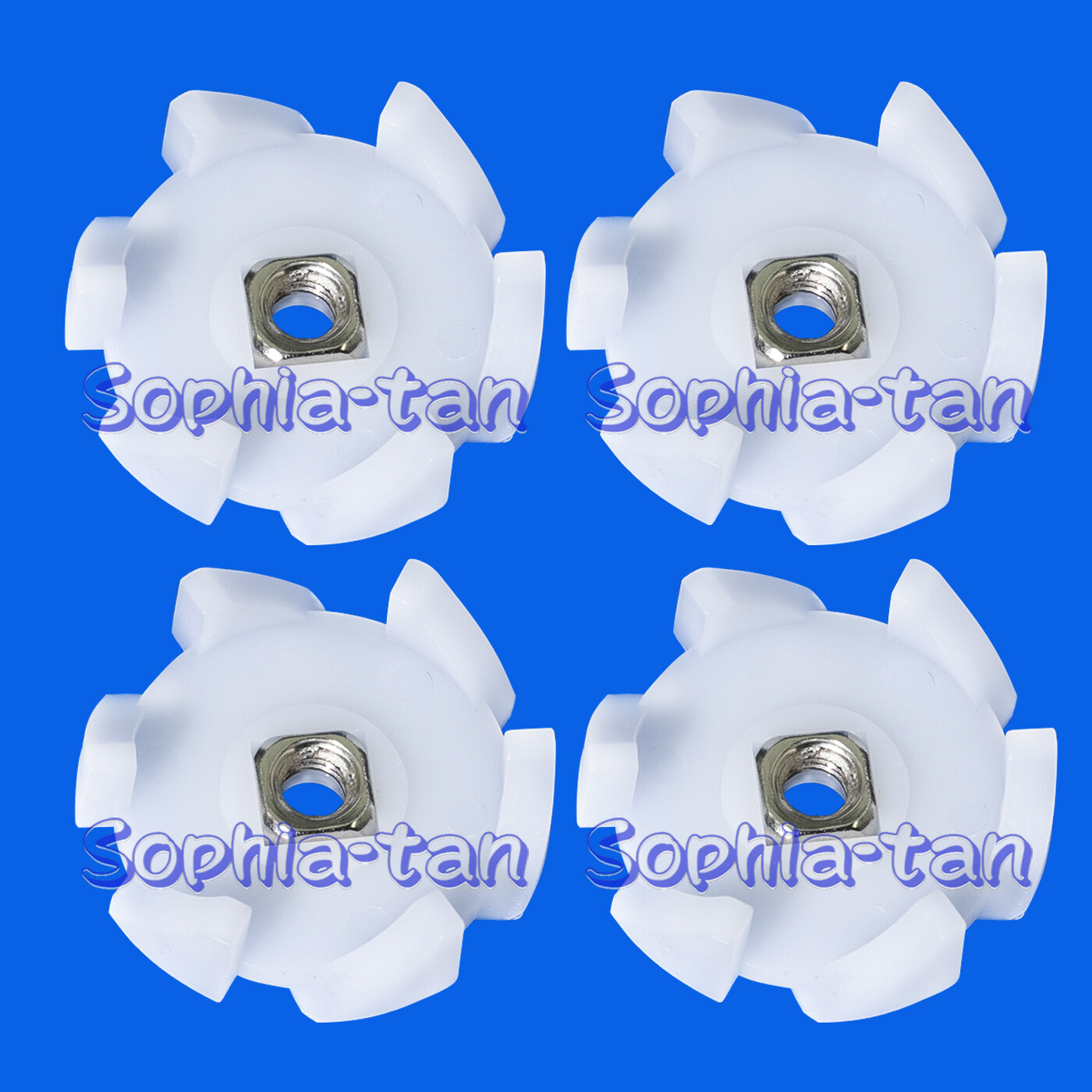 4pcs Blade Plastic Gears Clutch For Braun Blenders 4184, MX2000,MX2050