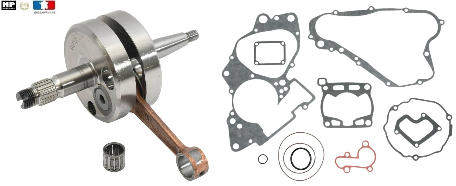 Embiellage vilebrequin Suzuki RM 85 pièces moteur moto de 2002 à 2023 joints inclus