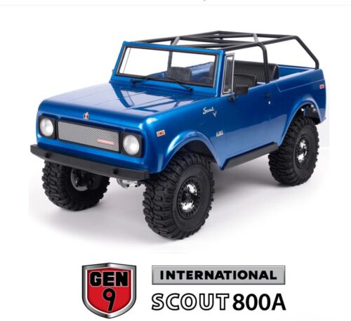 Redcat GEN9 1:10 RTR Trail Truck International Harvester Scout 800A (Blue)