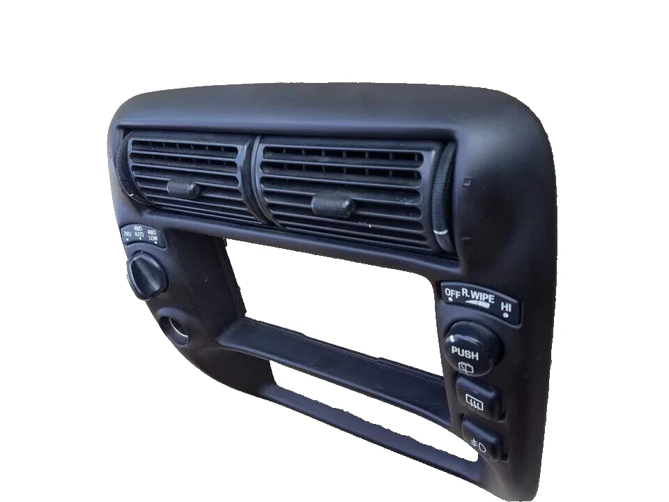 1995-2003 Ford Explorer Ranger Mountaineer Rádio Painel Acabamento Moldura 4x4 Fabricante de Equipamento Original - Imagem 2 de 4