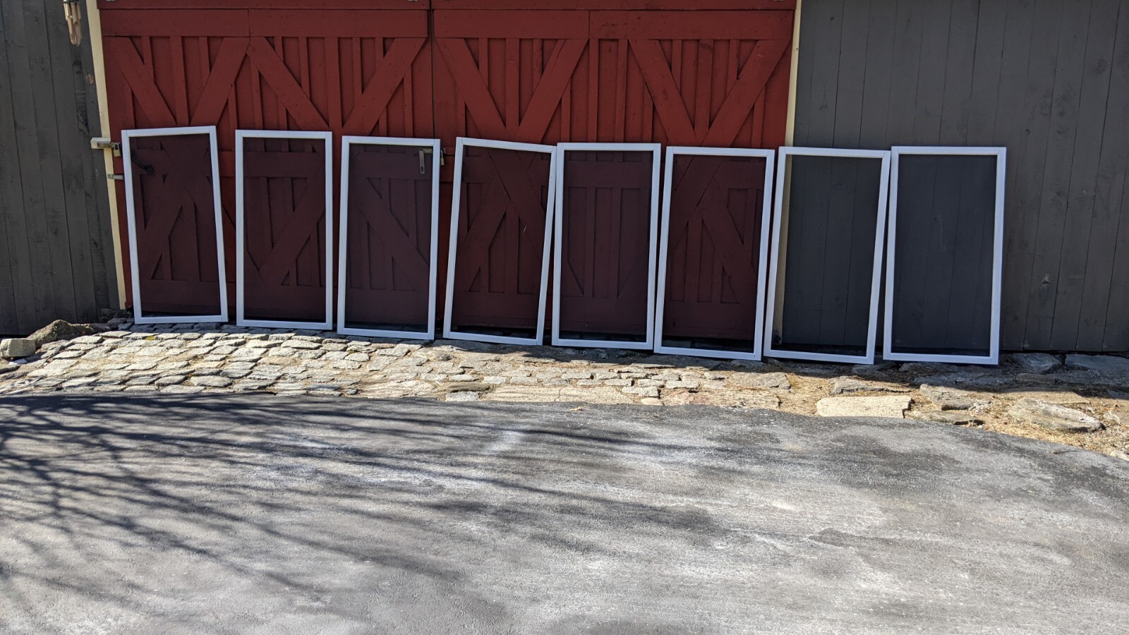 5 Brosco Combination Window and Screen doors- 80.75" x 36" x 1" 400.00 each