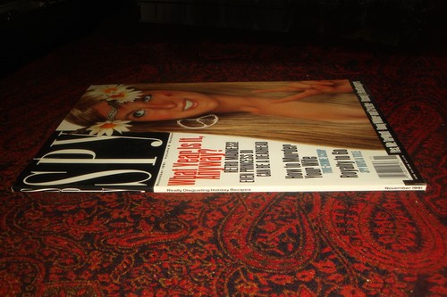 SPY MAGAZINE NOVEMBER 1991 Retro Madness! Even Princess Diana can be a Deadhead - Picture 4 of 4