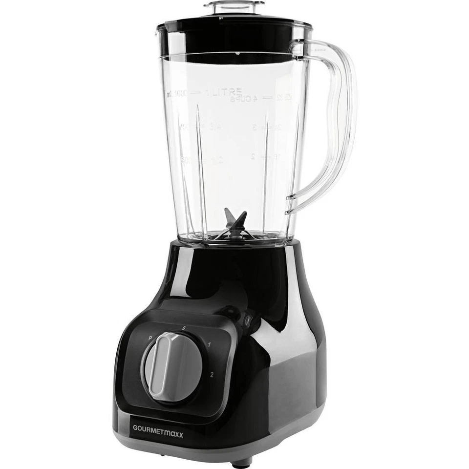 GourmetMaxx Standmixer 350 W Schwarz