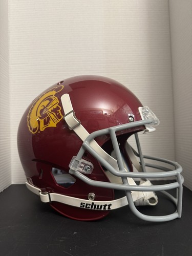 USC TROJANS NCAA Schutt Full Size REPLICA Gameday Football Helmet Made In USA